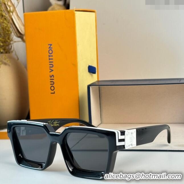 Top Quality Louis Vuitton 1.1 Millionaires Sunglasses Z1165 Black/White 2023