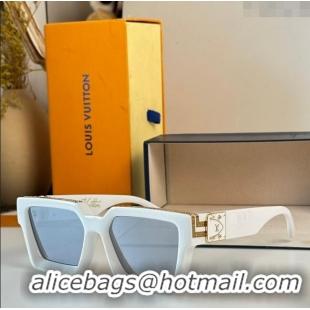 New Cheap Louis Vuitton 1.1 Millionaires Sunglasses Z1165 White 2023