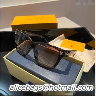 Buy Cheap Design Louis Vuitton Sunglasses 0305 Brown 2024