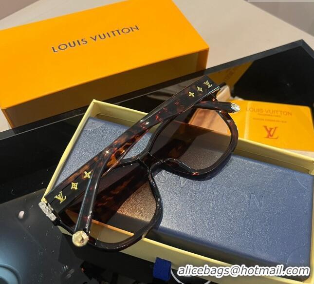 Buy Cheap Design Louis Vuitton Sunglasses 0305 Brown 2024