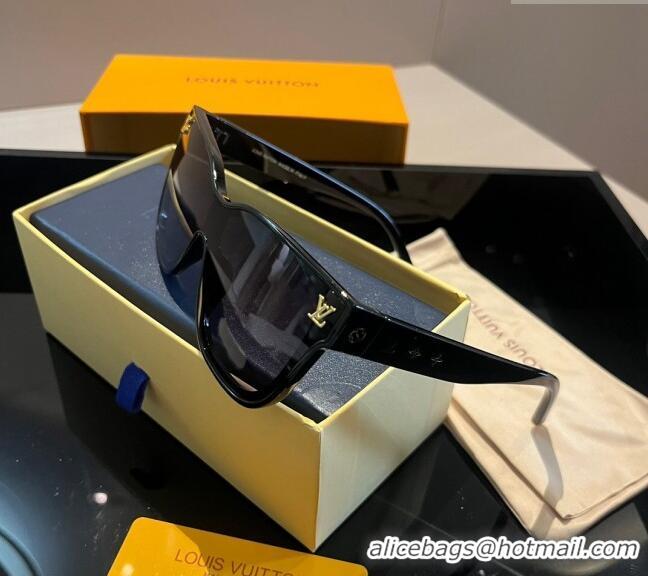 New Discount Louis Vuitton Sunglasses 0305 Black 2024