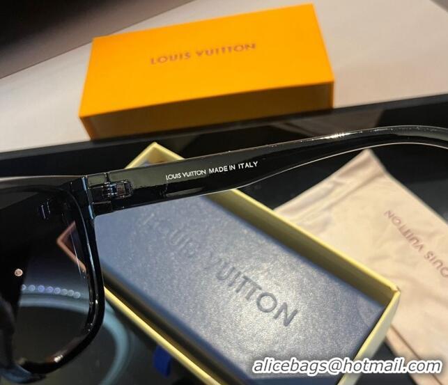 New Discount Louis Vuitton Sunglasses 0305 Black 2024