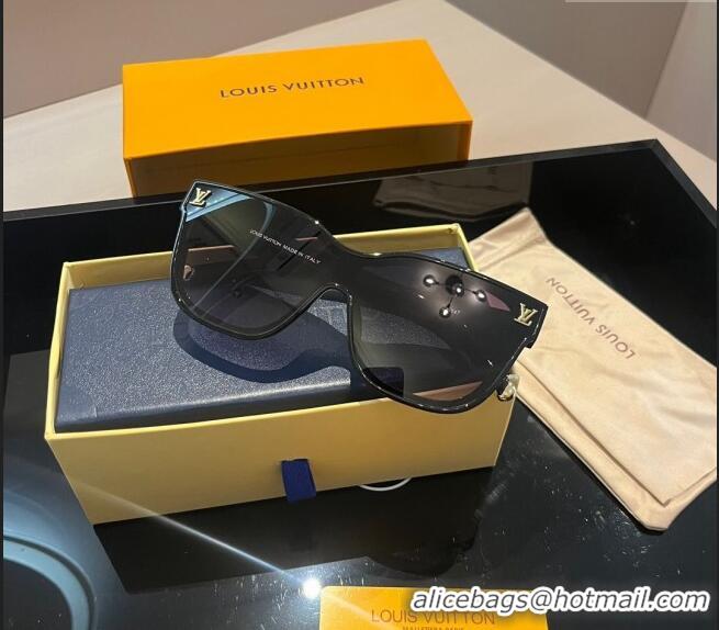 New Discount Louis Vuitton Sunglasses 0305 Black 2024