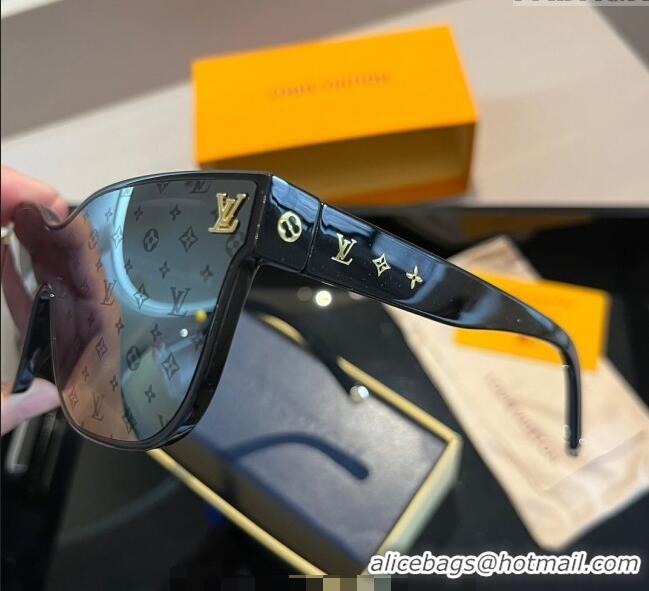 Buy Fashionable Louis Vuitton Sunglasses 0305 Grey/Black 2024