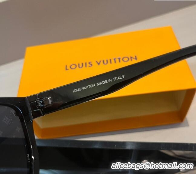 Buy Fashionable Louis Vuitton Sunglasses 0305 Grey/Black 2024