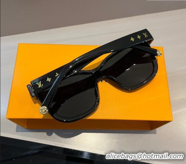 Buy Fashionable Louis Vuitton Sunglasses 0305 Grey/Black 2024