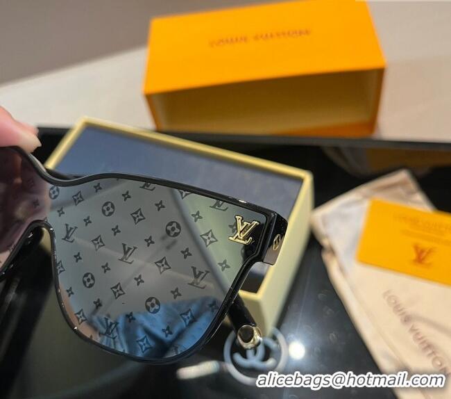 Buy Fashionable Louis Vuitton Sunglasses 0305 Grey/Black 2024