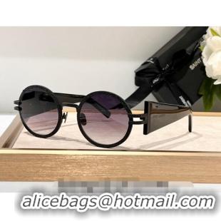 Sumptuous Discount Saint Laurent Sunglasses Round SLM311 Black 2024