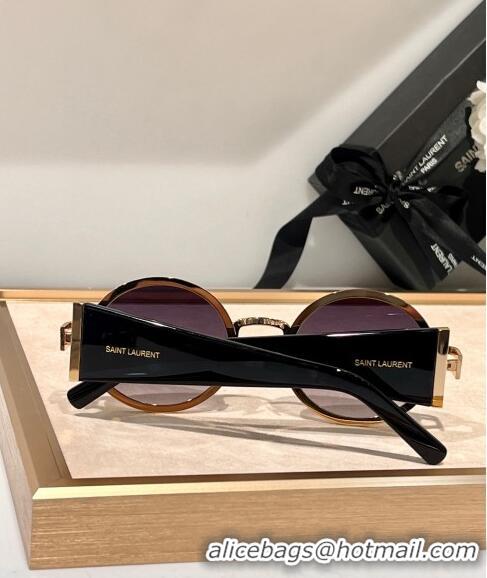 Buy Classic Saint Laurent Sunglasses Round SLM311 2024