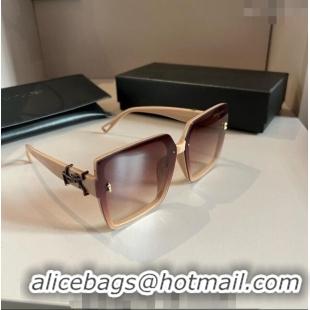 Sophisticated Saint Laurent Sunglasses YSL 030401 Beige 2024