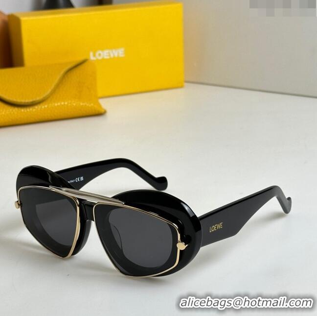 Cheap Design Loewe Sunglasses LW40120I Black 2023