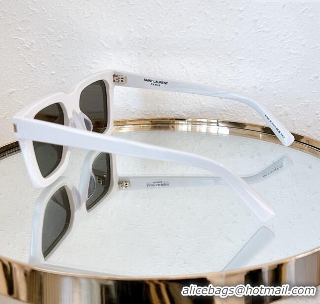 Discount Design Saint Laurent Sunglasses SL610 White 2023