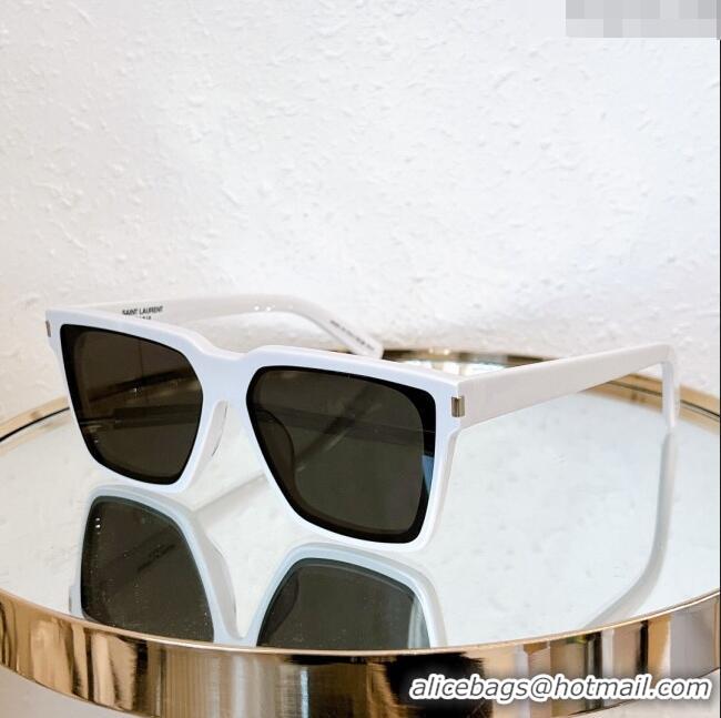 Discount Design Saint Laurent Sunglasses SL610 White 2023