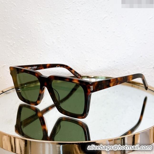 New Style Saint Laurent Sunglasses SL610 Brown 2023 