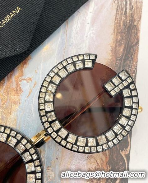 Super Quality Dolce & Gabbana Sunglasses with Crystals DG6121B 2024