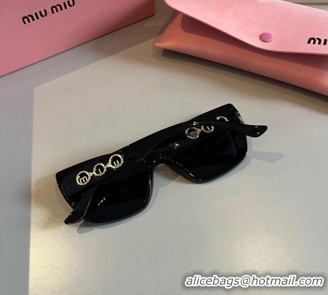 Unique Grade Miu Miu Sunglasses with Logo 0304 Black 2024