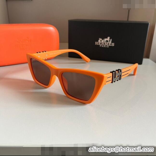 Traditional Specials Hermes Sunglasses 030502 Orange 2024