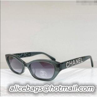 Super Quality Chanel Sunglasses with Crystals A71280 2023