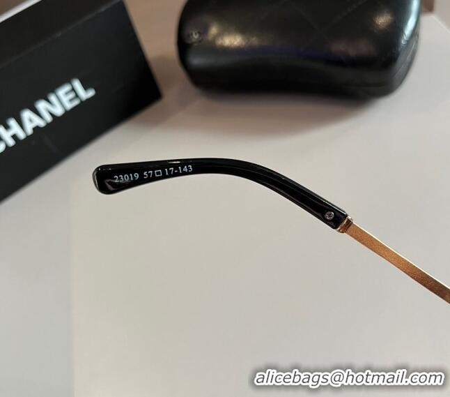 Top Quality Chanel Sunglasses 030402 Black 2024