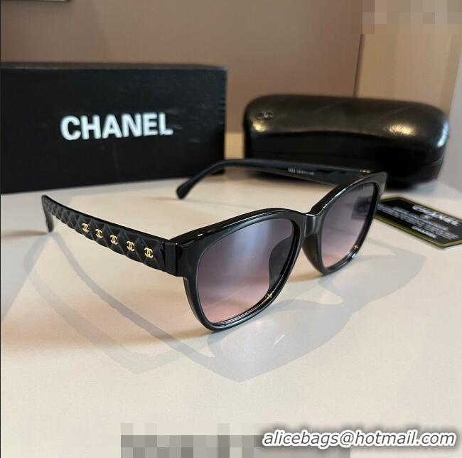 Fashion Show Collections Chanel Sunglasses 030404 Black/Purple 2024