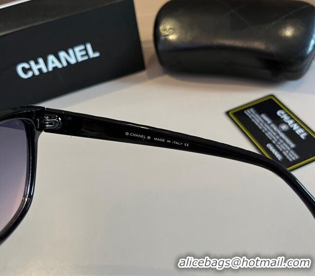 Fashion Show Collections Chanel Sunglasses 030404 Black/Purple 2024