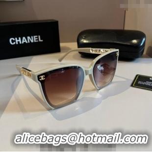 Buy Classic Chanel Sunglasses 030407 Grey 2024