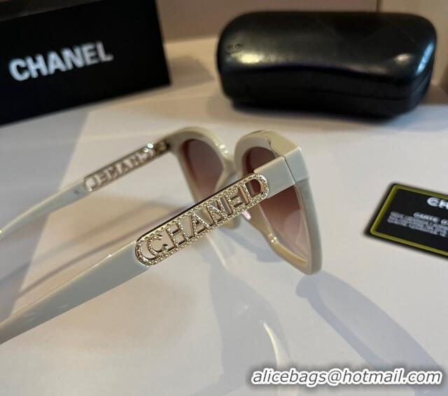 Buy Classic Chanel Sunglasses 030407 Grey 2024