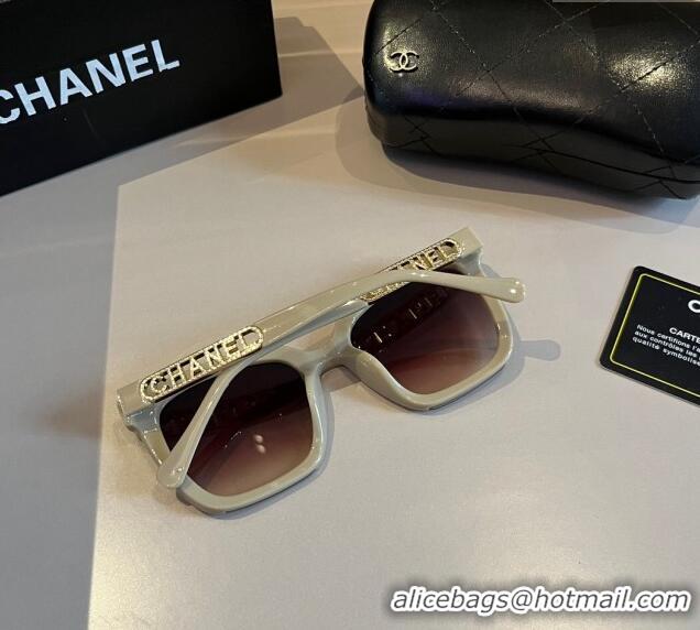 Buy Classic Chanel Sunglasses 030407 Grey 2024