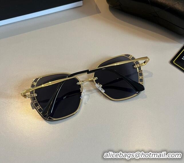 Particularly Recommended Chanel Sunglasses 0304 Black 2024