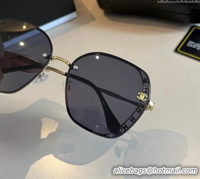 Particularly Recommended Chanel Sunglasses 0304 Black 2024