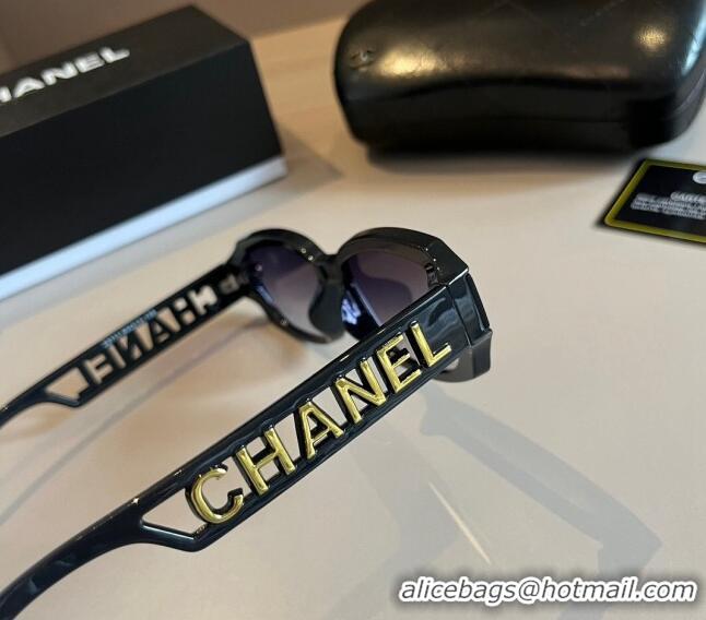 Market Sells Chanel Sunglasses with Heart Charm 0304 Black 2024