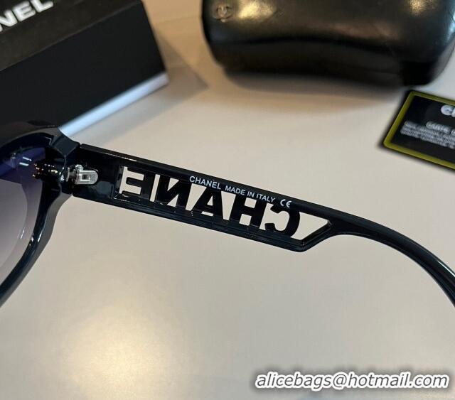 Market Sells Chanel Sunglasses with Heart Charm 0304 Black 2024