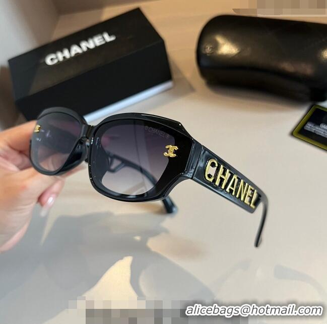 Market Sells Chanel Sunglasses with Heart Charm 0304 Black 2024