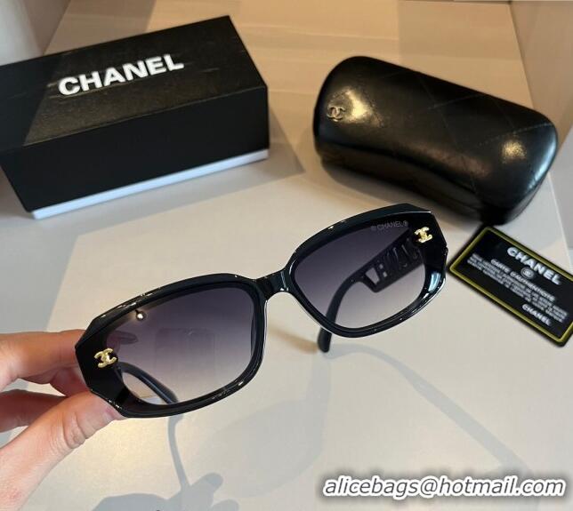 Market Sells Chanel Sunglasses with Heart Charm 0304 Black 2024