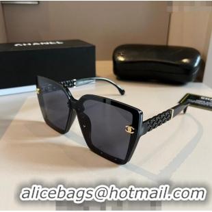 Top Quality Chanel Sunglasses 030501 Black 2024