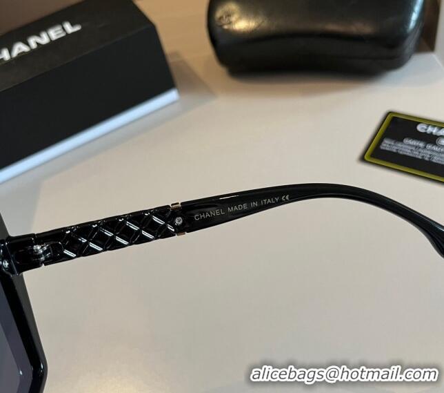 Top Quality Chanel Sunglasses 030501 Black 2024