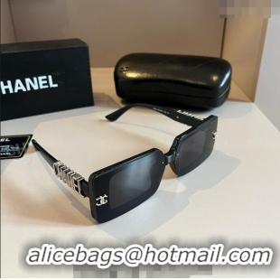 Buy New Cheap Chanel Sunglasses 030502 Black 2024