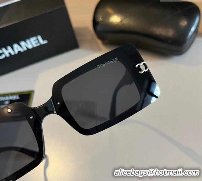 Buy New Cheap Chanel Sunglasses 030502 Black 2024