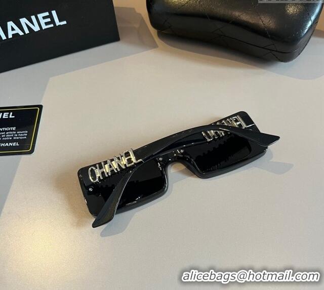 Buy New Cheap Chanel Sunglasses 030502 Black 2024