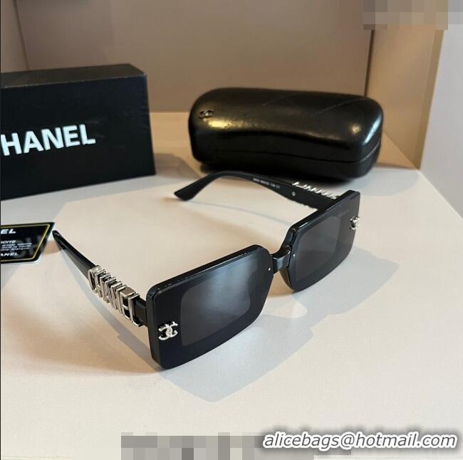 Buy New Cheap Chanel Sunglasses 030502 Black 2024