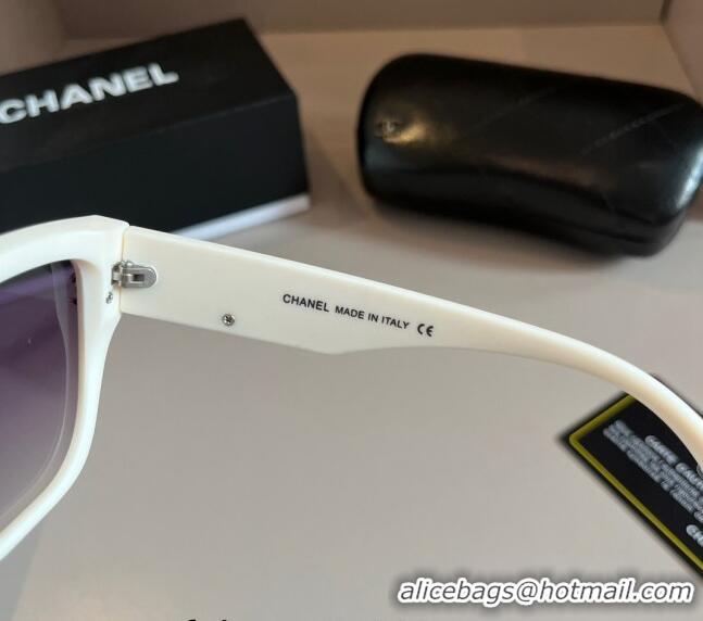 Top Quality Chanel Sunglasses 030502 White 2024