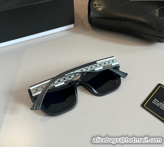 New Design Chanel Sunglasses 030502 Black 2024