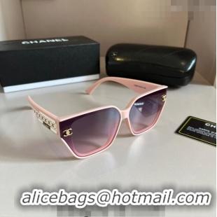 Buy Discount Chanel Sunglasses 030502 Pink 2024