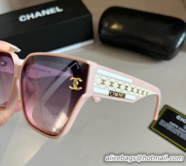 Buy Discount Chanel Sunglasses 030502 Pink 2024