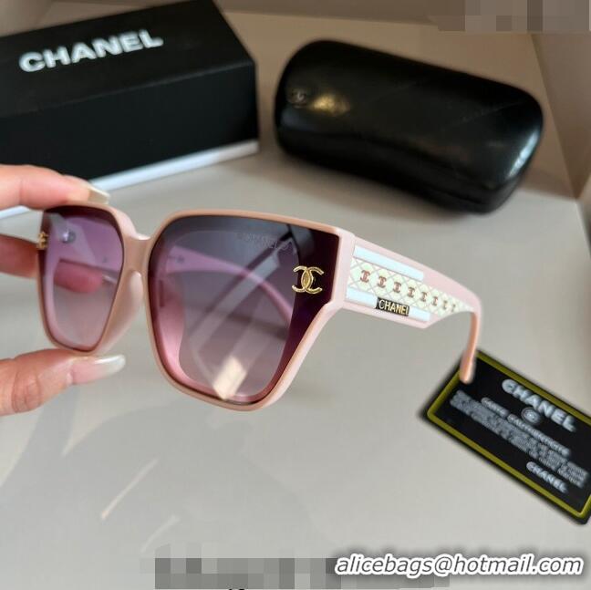 Buy Discount Chanel Sunglasses 030502 Pink 2024