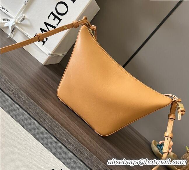 Buy Cheap Loewe Mini Hammock Hobo bag in Classic Calfskin 262315 Apricot 2023