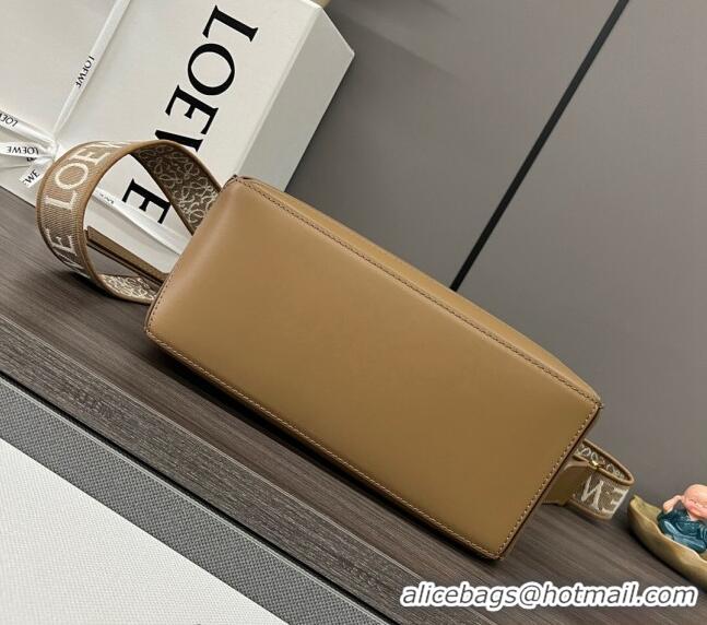 Top Quality Loewe Small Puzzle bag in satin calfskin 262304 Khaki 2023