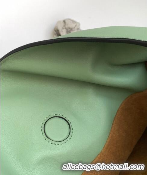 Low Price Loewe Flamenco Clutch in Nappa Calfskin 10856L Light Green 2023