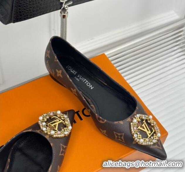 Good Looking Louis Vuitton Met Ballerinas Flat 1.5cm in Monogram Canvas 0226128