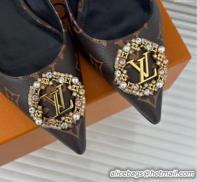 Good Looking Louis Vuitton Met Ballerinas Flat 1.5cm in Monogram Canvas 0226128